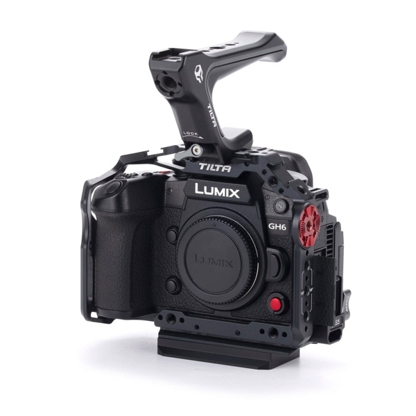 TILTA(ティルタ) Panasonic GH6用 ベーシックキット カメラケージ ブラック TA-T15-A-B