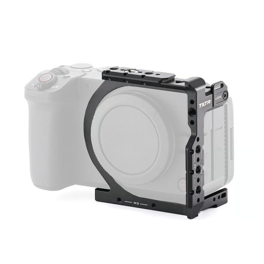 TILTA(ティルタ) Canon EOS R6 V用ハーフカメラケージ ブラック TA-T102-HCC-B