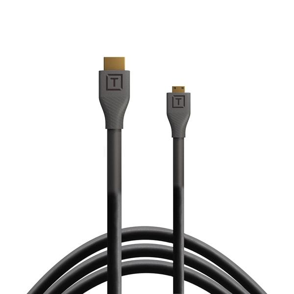 TETHER TOOLS(テザーツールズ) TetherPro HDMI Micro to HDMI 2.0 4.6m ブラック H2D15-BLK