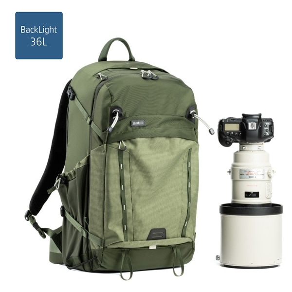 【30%OFF/OUTLET】thinkTANKphoto(シンクタンクフォト) バックライト 36L モンテイングリーン