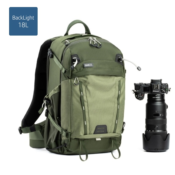 【30%OFF/OUTLET】thinkTANKphoto(シンクタンクフォト) バックライト 18L モンテイングリーン