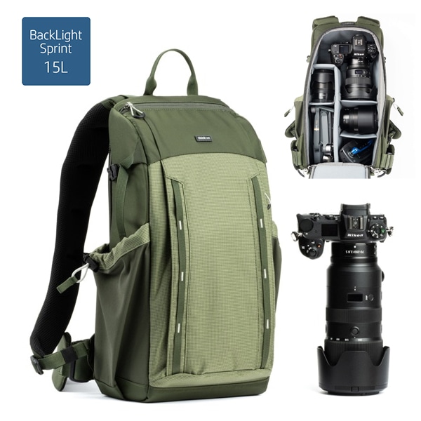 【30%OFF/OUTLET】thinkTANKphoto(シンクタンクフォト) バックライト スプリント モンテイングリーン