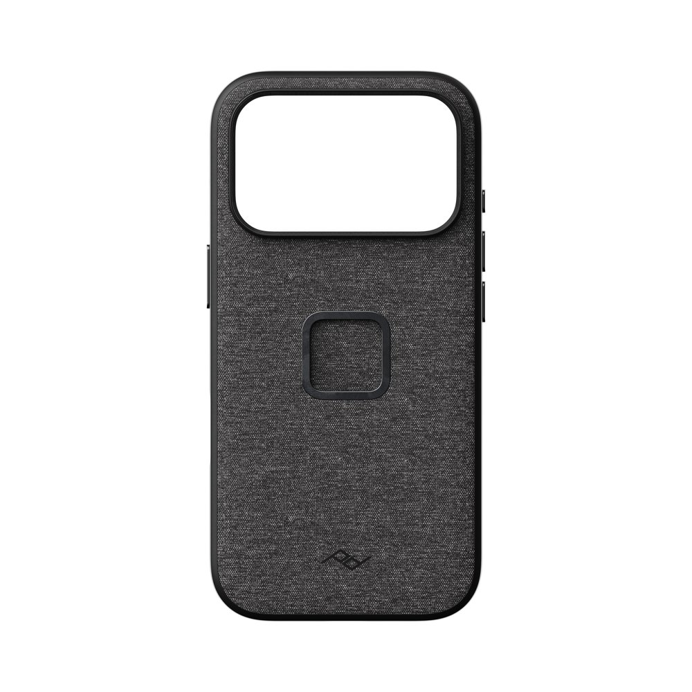 【予約受付中】Peak Design(ピークデザイン) エブリデイ ケース iPhone 18 Pro チャコール / ナイロンキャンバス / M-MC-CN-CH-1