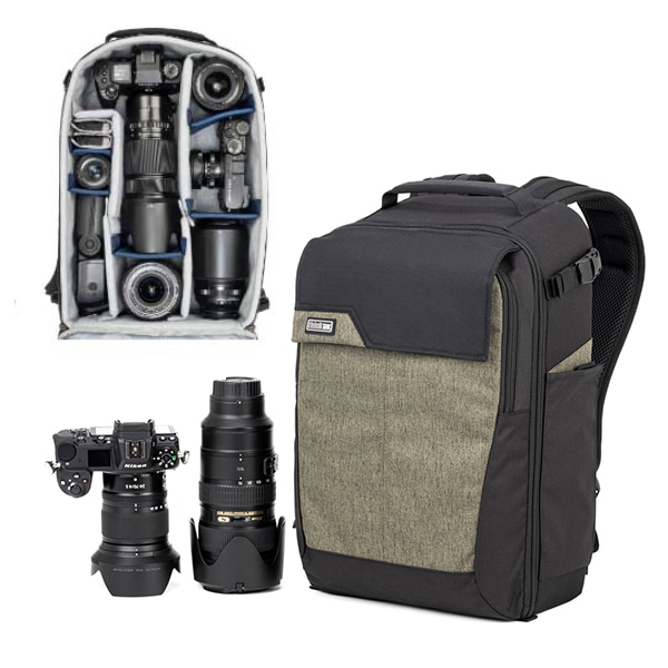 【50%OFF/OUTLET】thinkTANKphoto(シンクタンクフォト) ミラーレス ムーバー バックパック コーストグリーン