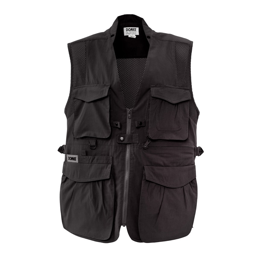 DOMKE(ドンケ) フォトベスト ブラック ラージ VEST-BLACK-LG