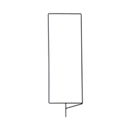 Matthews(マシューズ) カッターフレーム(フラッグフレーム) 10x42インチ(25x105cm) 539286