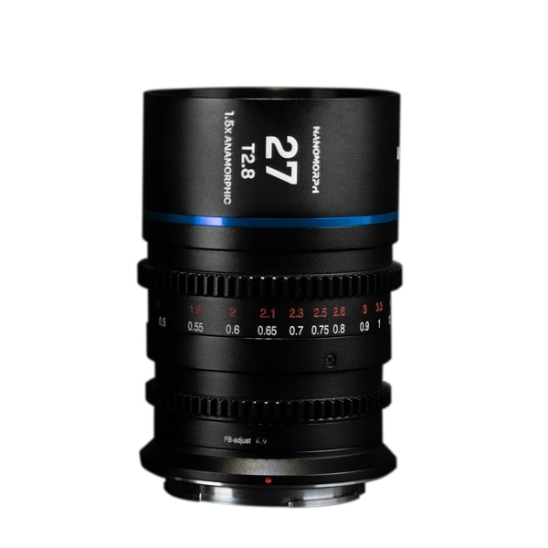 LAOWA(ラオワ) Nanomorph 27mm T2.8 1.5x Cine Blue DJI-DLマウント LAO0314