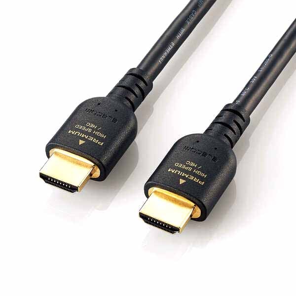 ELLECOM(エレコム) HDMIケーブル PS5対応 Premium スタンダード 5m GM-DHHDPS14E50B