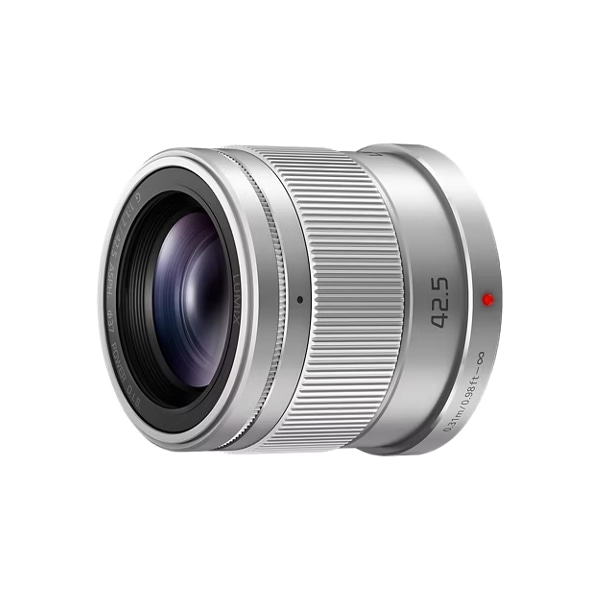 【予約受付中】Panasonic(パナソニック) LUMIX G 42.5mm / F1.7 ASPH. / POWER O.I.S. シルバー H-HS043A-S