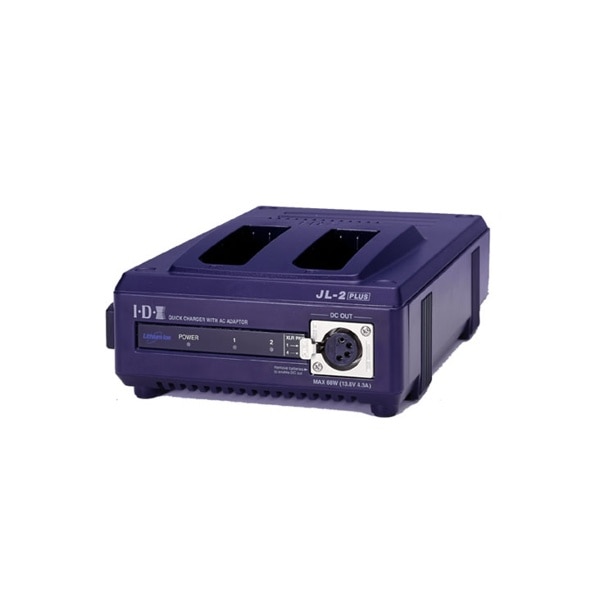 IDX(アイディーエクス) ACアダプター機能付き2ch順次急速充電器 JL-2PLUS
