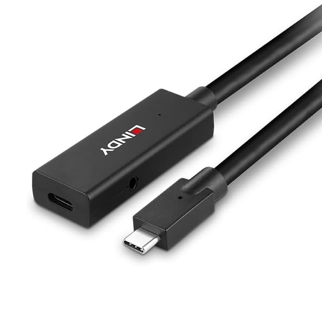 LINDY(リンディ) USB3.2 Gen2 Type-Cアクティブ延長ケーブル 5m 43364