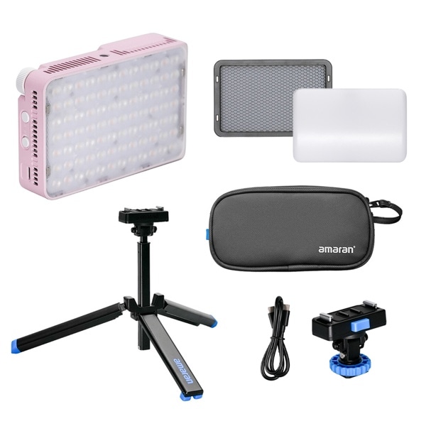 Aputure(アプチャー) amaran Ace 25x バイカラー LEDライトパネル ピンクキット APACE25xpkit