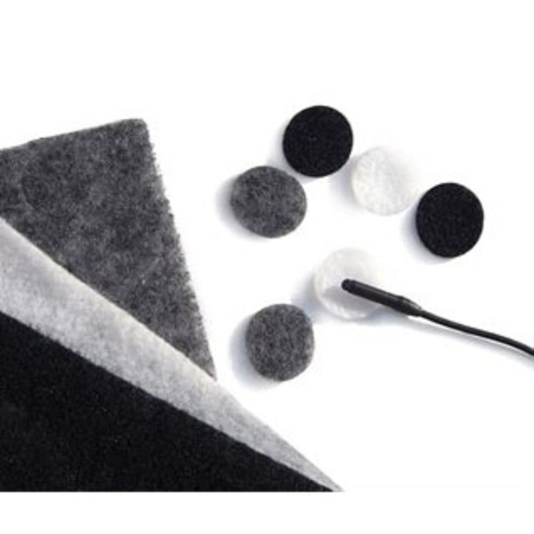Rycote(ライコート) ラベリアマイク用アンダーカバー(ブラック/グレー/ホワイト 各10枚入り/25パック) RYC065507