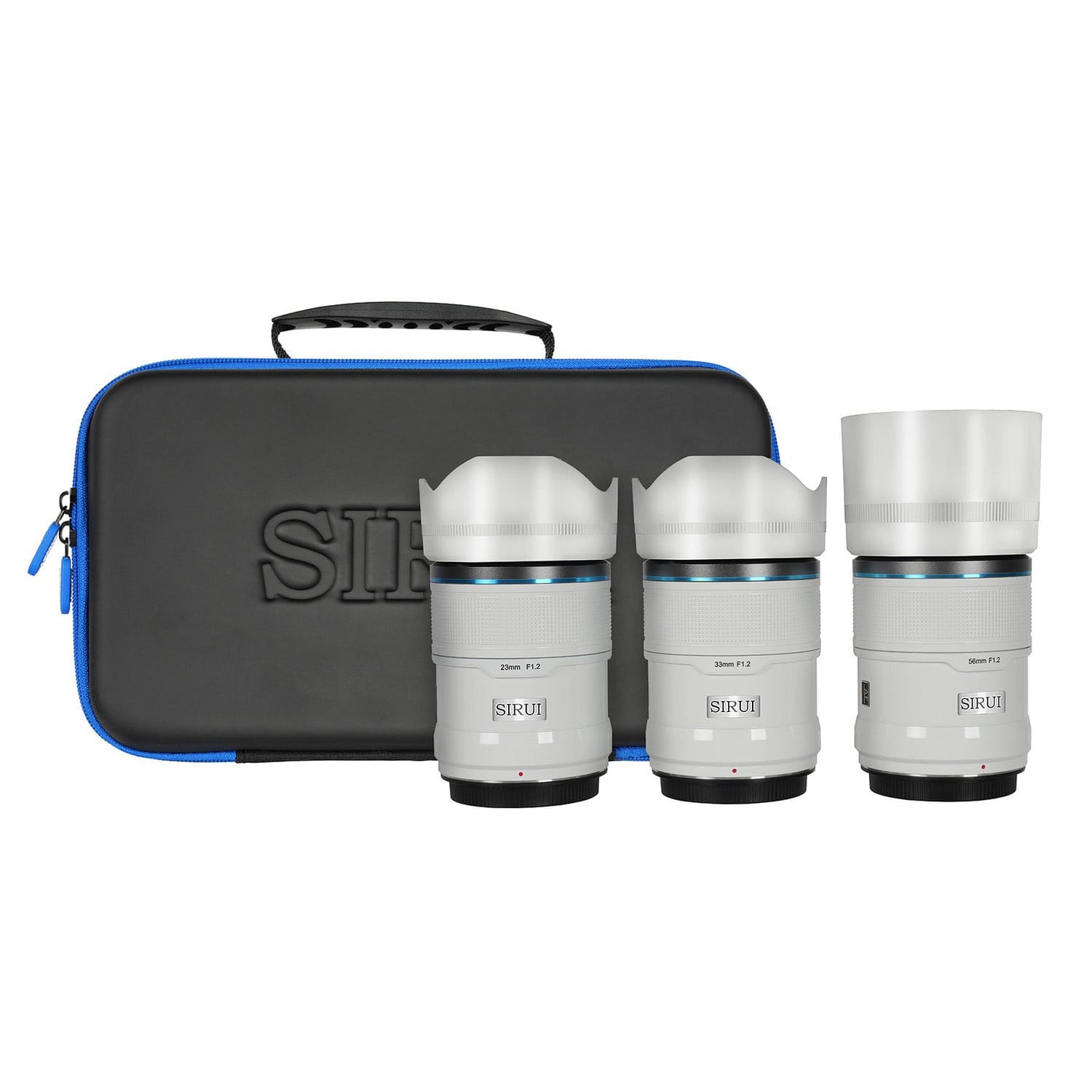 SIRUI(シルイ) AFレンズ F1.2 APS-C 3本セット フジXマウント/ホワイト AS-3S-XW-JP