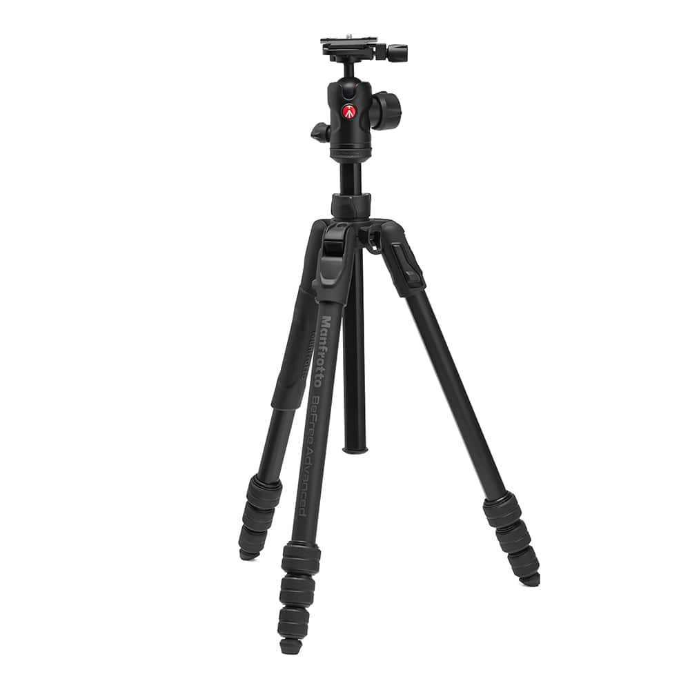 Manfrotto(マンフロット) befree アドバンス AS ツイストアルミ 三脚キット MKBFRTA4FB-BH
