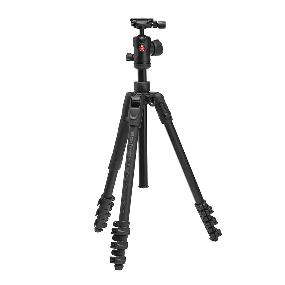 Manfrotto(マンフロット) befree アドバンス AS レバーアルミ 三脚キット MKBFRLA4FB-BH