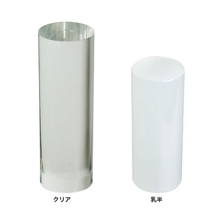 アクリル円柱 直径30mmxH20mm クリアー