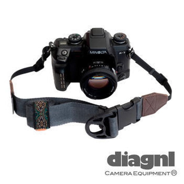 diagnl(ダイアグナル) Ninja Strap (ニンジャストラップ) 38mm レザータイプ チャコール
