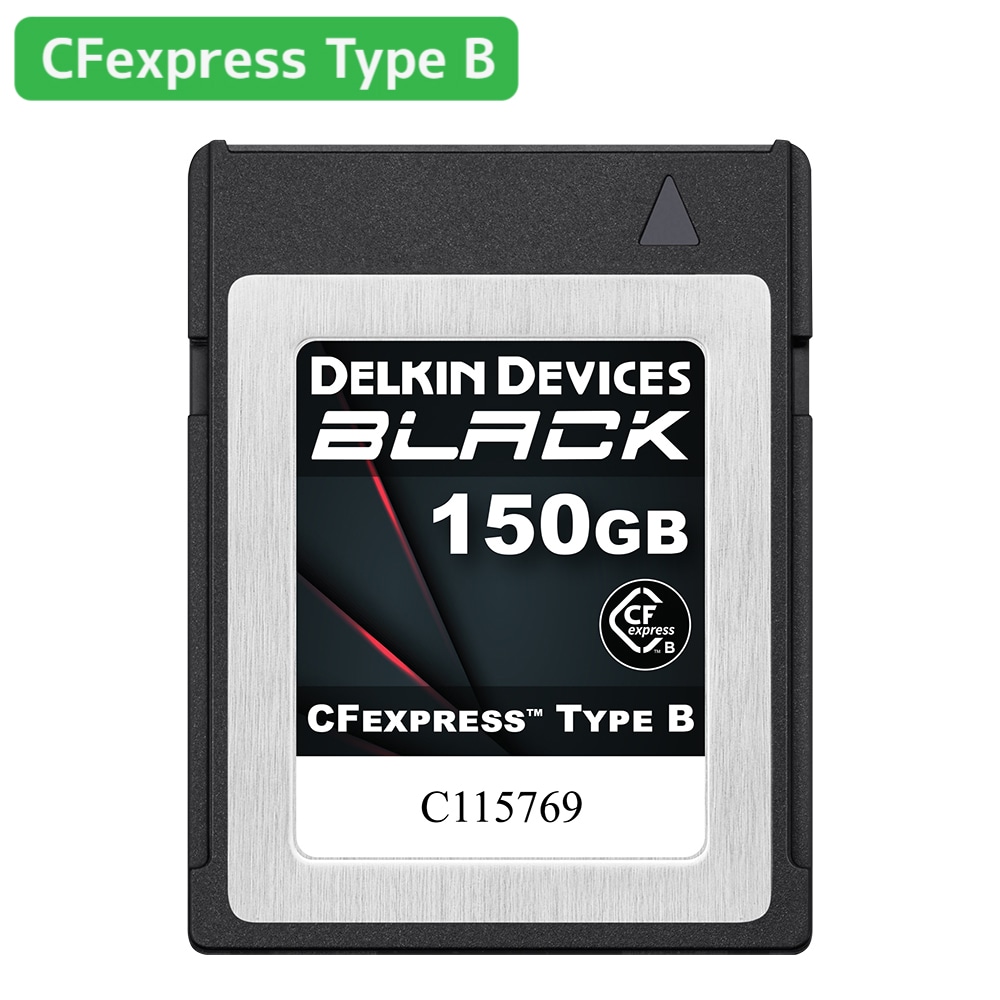 【-9/30 ポイント10倍】BLACK CFexpress Type B 150GB DCFXBBLK150