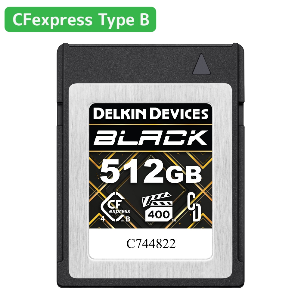 【-9/30 ポイント10倍】BLACK CFexpress Type B 4.0 VPG400 512GB DCB4BV4512