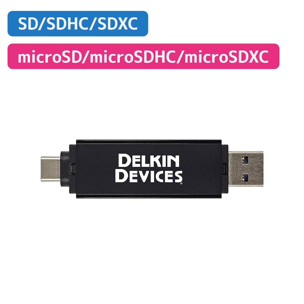 【-9/30 ポイント10倍】USB 3.1タイプA & C SD & microSDメモリーカードリーダー DDREADER-61