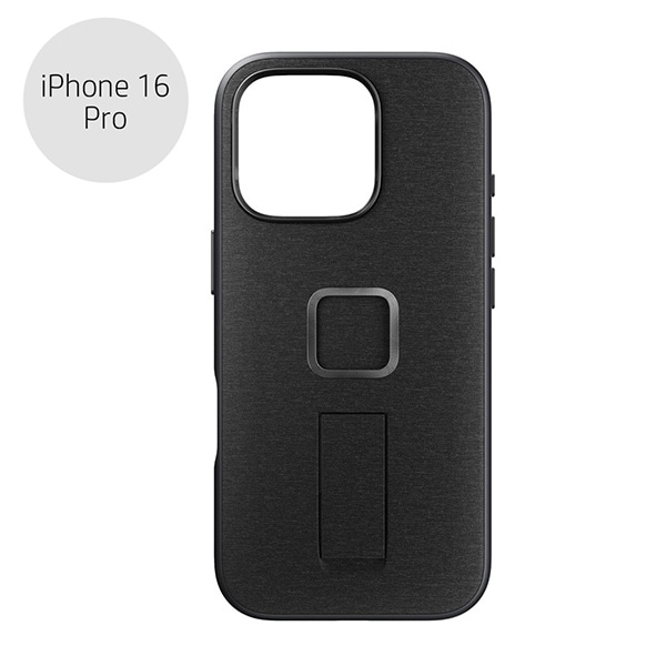 Peak Design(ピークデザイン) エブリデイ ループ ケース iPhone 16 Pro チャコール / ナイロンキャンバス / M-LC-BU-CH-1