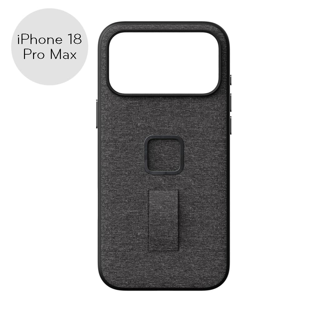 Peak Design(ピークデザイン) エブリデイ ループ ケース iPhone 18 Pro Max チャコール / ナイロンキャンバス / M-LC-CP-CH-1
