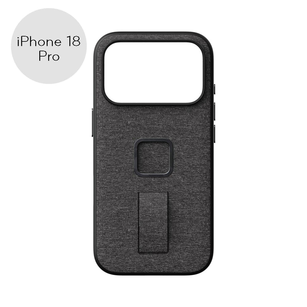 Peak Design(ピークデザイン) エブリデイ ループ ケース iPhone 18 Pro チャコール / ナイロンキャンバス / M-LC-CN-CH-1