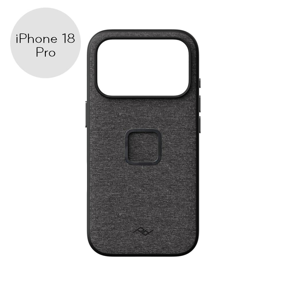 Peak Design(ピークデザイン) エブリデイ ケース iPhone 18 Pro チャコール / ナイロンキャンバス / M-MC-CN-CH-1