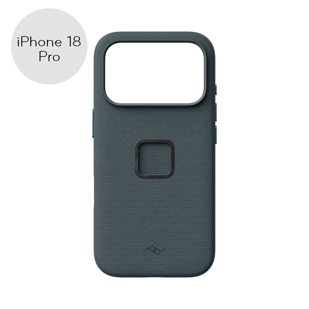 Peak Design(ピークデザイン) エブリデイ ケース iPhone 18 Pro オーシャン / ナイロンキャンバス / M-MC-CN-DS-1