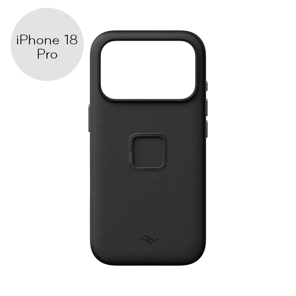 Peak Design(ピークデザイン) エブリデイ ケース iPhone 18 Pro ブラック / レザー / M-MC-CN-BKL-1