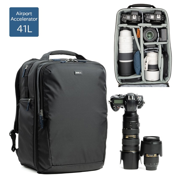 【予約受付中】thinkTANKphoto(シンクタンクフォト) エアポート アクセレレーター 41L ブラック