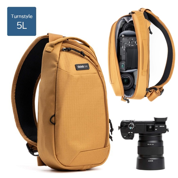 【予約受付中】thinkTANKphoto(シンクタンクフォト) ターンスタイル 5L ゴールデンアワー
